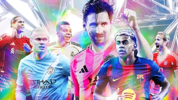 ESPN百大球星:巴黎13人入选创纪录 梅西莱万连续十届在列 ESPN百大球星:巴黎13人入选创纪录 梅西莱万连续十届在列