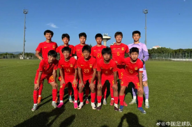 U15国足爆冷2-0胜意大利 青训多轨制初见成效